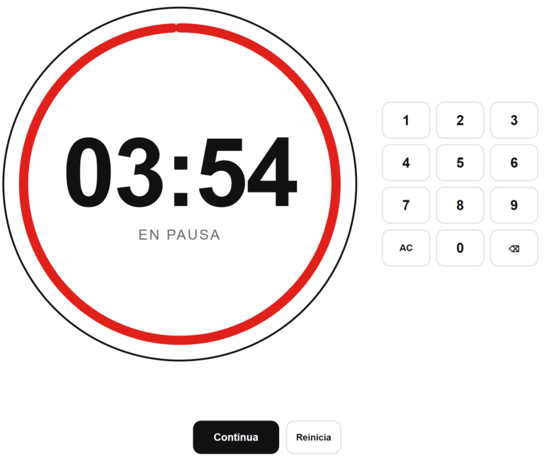 Temporitzador online